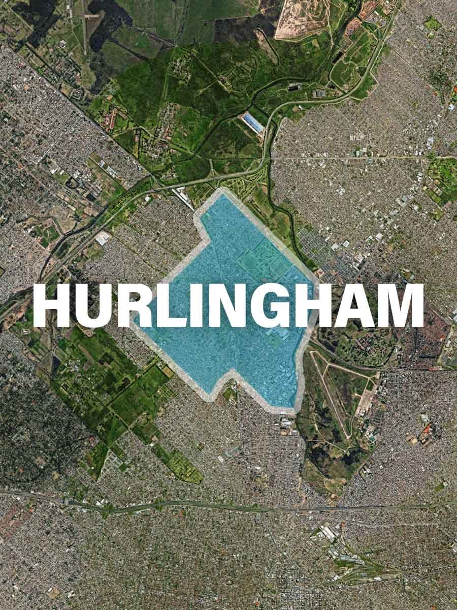 Mapa de Hurlingham
